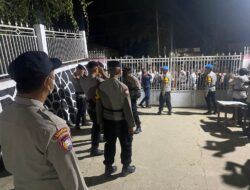 Ratusan Personel Polresta Kendari Amankan Pengundian Nomor Urut Paslon Wali Kota Kendari