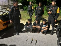 Polisi Amankan Tiga Pemuda Membawa Sajam saat Konvoi di Kendari