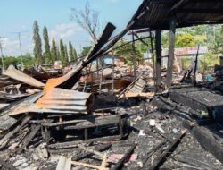 Empat Kios di Konawe Ludes Terbakar