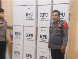 Jelang Pilkada, Polres Wakatobi Pastikan Keamanan Logistik di Gudang KPU