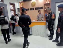 Polresta Kendari Tingkatkan Pengamanan di Kantor KPU dan Bawaslu Menjelang Pilkada 2024