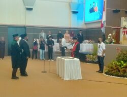 Unsur Pimpinan DPRD Kota Kendari Resmi Dilantik dan Ditetapkan Periode 2024-2029