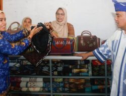 Dukung Perkembangan UMKM, Pj Gubernur Sultra Kunjungi Kampung Tenun Masilili Muna