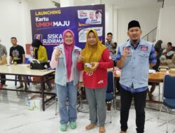Beri Solosi Untuk Para Pedagang, Paslon Siska-Sudirman Luncurkan Kartu UMKM Maju