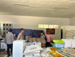 Jelang Pilkada 2024, Kapolresta Kendari Pantau Langsung Pengamanan Gudang Logistik KPU
