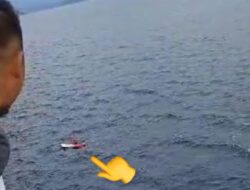 Momen Dramatis Penyelamatan Nelayan Malombo Terombang-ambing di Laut