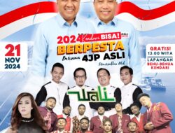Kampanye Akbar AJP-ASLI di Benu-Benua, Hadirkan Wali Band Hingga Shine Of Black