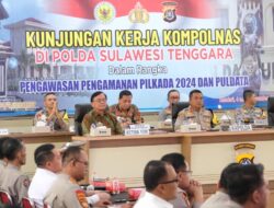 Jelang Pilkada 2024, Kompolnas Tinjau Kesiapan Polda Sultra