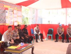 Kapolresta Kendari Cek Pos Pengamanan Jelang Natal dan Tahun Baru 2025