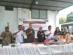 Kejari Kolaka Musnahkan Barang Bukti 10 Perkara
