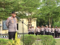 Sebanyak 240 Personel Polresta Kendari Siap Dikerahkan Amankan Malam Natal 2024