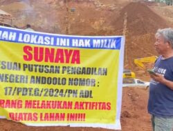 Langgar Kesepakatan, PT GMS Kembali Beraktivitas di Wilayah Sengketa Desa Lawisata