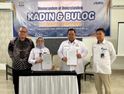 Kembangkan UMKM Berbasis Rumah Pangan Kita, Kadin Sultra dan Bulog Teken MoU
