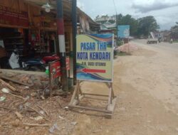 Pj Wali Kota Kendari Didesak Tutup Pasar THR Yang Diduga Ilegal
