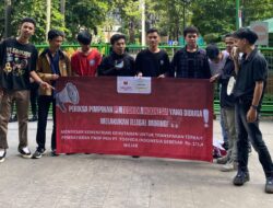 Gelar Aksi di Kemenhut, Puluhan Masa Aksi Tuntut Transparansi PNBP PT Toshida Indonesia Rp 171,4 Miliar