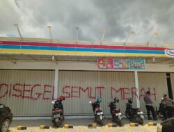 Diduga Langgar Aturan, Dua Gerai Indomaret di Kendari Disegel