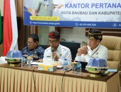 Kunker Ke Kantor Pertanahan Kota Bau-Bau, Kakanwil BPN Sultra Tekankan Untuk Tetap Produktif