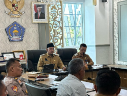 Wakil Wali Kota Sudirman Pimpin Rapat Evaluasi Pembangunan Perumahan di Kota Kendari