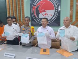 Polisi berhasil Ungkap Dua Kasus Besar Peredaran Narkotika di Sultra