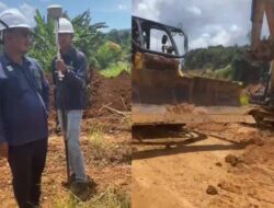 Diduga Lahannya Digusur, Warga Desa Sopura Hadang PT Rimau New World