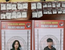 Dua Remaja Pengedar Sabu 803,5 Gram di Kolaka Diamankan Polisi