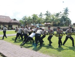 Menjelang Hari Buruh Nasional 2025, Polres Konsel Tingkatkan Latihan Dalmas