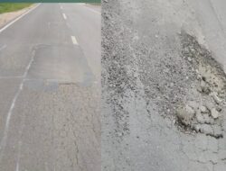 Proyek Jalan Poros Mataiwoi-Abuki Senilai Rp 18 Miliar Sudah Rusak, Padahal Belum Setahun Dibangun