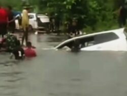 Mini Bus di Konut Terjatuh Dari Pincara
