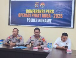 Polres Konawe Berhasil Ungkap 17 Kasus Dalam Operasi Pekat Anoa 2025
