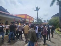 Polresta Kendari Didemo Buntut Dugaan Kriminalisasi 4 Warga