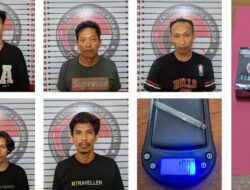 Sat Narkoba Polres Bombana Kembali Amankan 6 Pelaku Pengedar Sabu