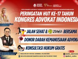 Dalam Rangka HUT ke 17, DPD KAI Sultra Buka Konsultasi Hukum Gratis, Ini Jadwalnya