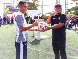 Wakil Wali Kota Sudirman Buka Turnamen Sepak Bola Tingkat SD-SMP se-Kota Kendari
