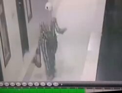 Terekam CCTV, Seorang Wanita Curi Pompa Solar di Lorong Bupati Mandonga