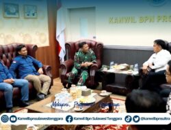 BPN Sultra Terima Kunker Satgas PKH, Sampaikan Hasil Pemeriksaan PKH