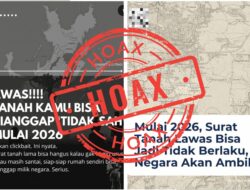 Tidak Benar, Kementerian ATR/BPN Bantah Isu 2026 Tanah Tak Bersertipikat Diambil Negara