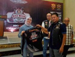 Wali Kota Kendari Siska Hadiri Anniversary ke-35 Harley Davidson Club Indonesia