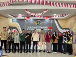 Kanwil BPN Sultra Kembali Lakukan Monev di Kantah Muna Barat : Sosialisasikan Pelayanan Publik