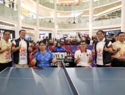 Buka Table Tennis Championship, Menteri Nusron : Semangat Kesetaraan Atlet Disabilitas