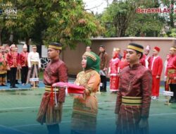 Memperingati HUT RI Ke-80, Kanwil BPN Sultra Gelar Upacara dan Penyerahan Sertipikat