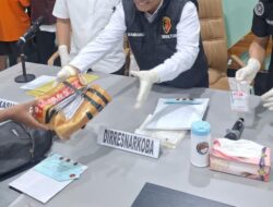 Polisi Gagalkan Peredaran Narkoba di Sultra, 977,40 Gram Sabu Disita