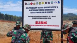 Satgas PKH Segel 172 Hektare Lahan PT TMS Milik Istri Gubernur Sultra Andi Sumangerukka
