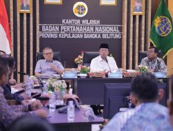Beri Arahan ke Jajaran di Kepulauan Bangka Belitung, Menteri Nusron: Tugas Kita Memastikan Tanah Rakyat Aman