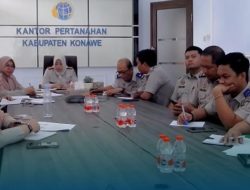 Percepat Penyelesaian, Kanwil BPN Sultra lakukan Evaluasi PTSL di 4 Kantah