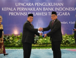 Kepala Perwakilan Bank Indonesia Sultra Berganti