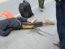 Kecelakaan di Jalan Poros Kendari–Unaaha, Tiga Pengendara Dilarikan ke Rumah Sakit