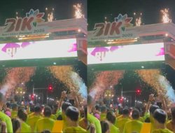 Antusias Ribuan Pelari Ramaikan Night Run 5K di Kegiatan BIK OJK Sultra 2025