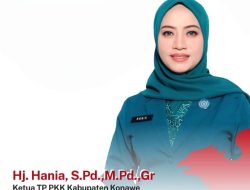 Sejak Dilantik Jadi Ketua TP PKK Konawe, Hania Diduga Terima Tunjangan Guru Tanpa Mengajar