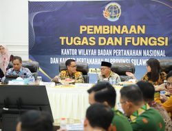 Pembinaan Tugas dan Fungsi Kanwil BPN Sultra Diharapkan Tingkatkan Kualitas Pelayanan