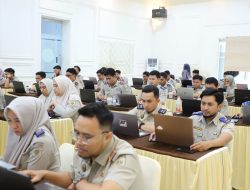 45 Pegawai BPN Sultra Ikuti Ujian Kompetensi Jabatan Fungsional Penata Pertanahan